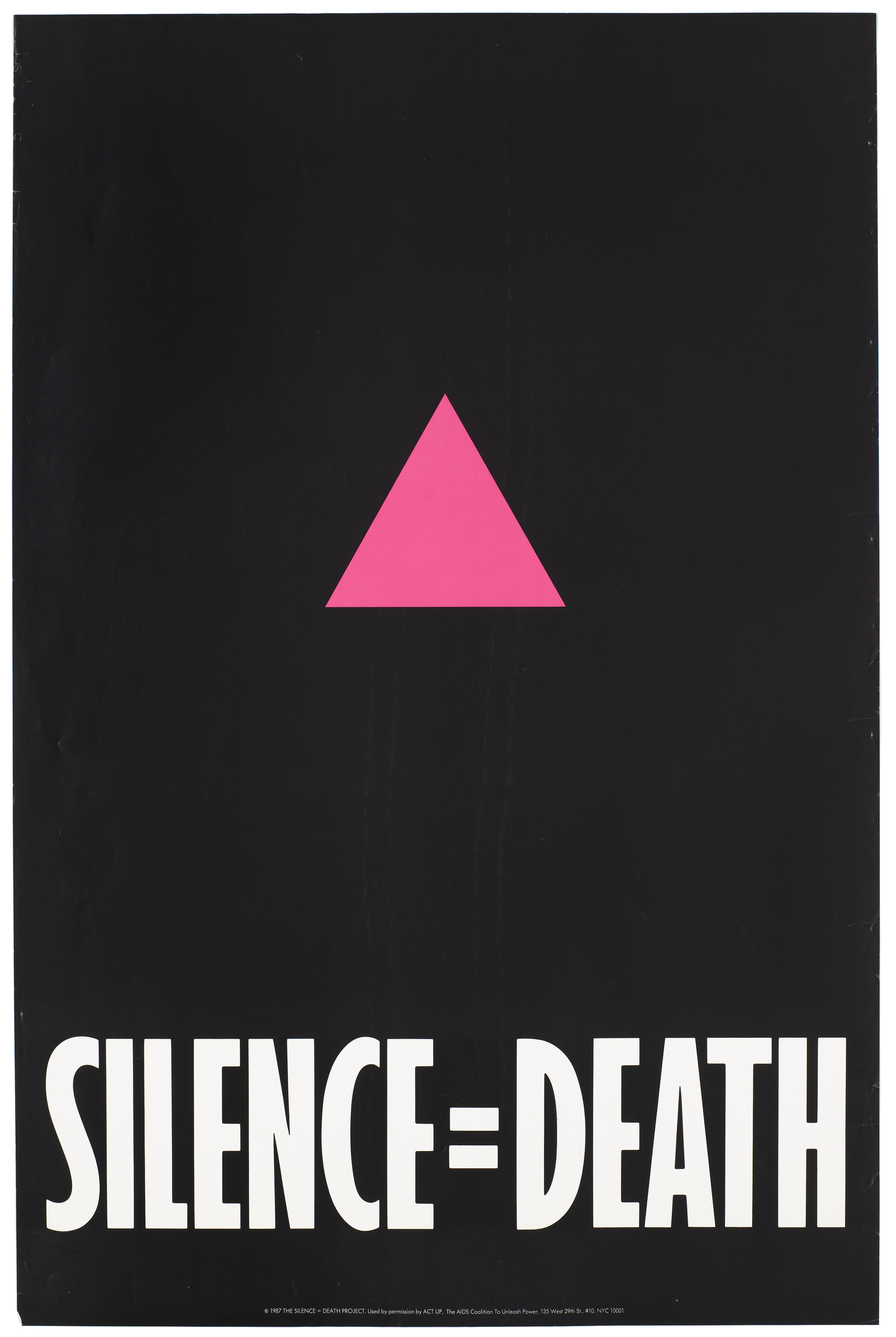 SILENCE = DEATH poster