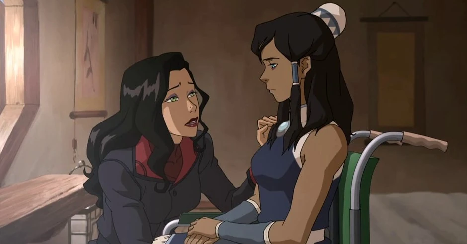 Korra and Asami (Legend of Korra)